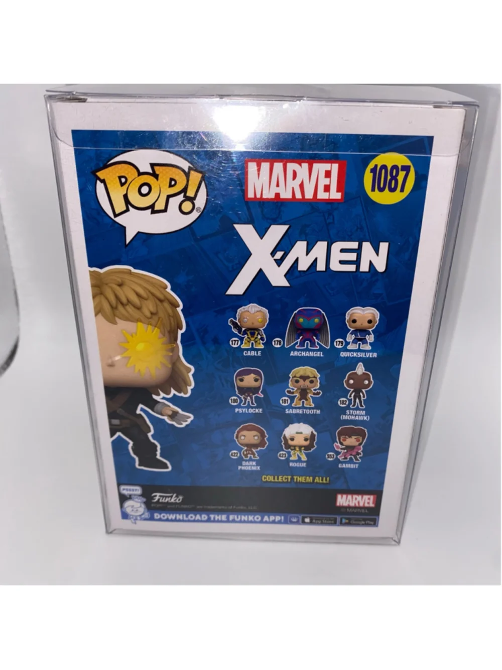Funko Pop! X-Men Longshot Action Figure 1087 Walgreens Exclusive New in Box